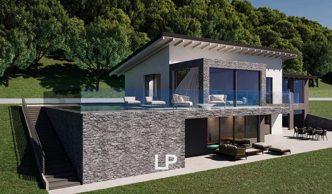 Villa en Belgirate, Piamonte, Italia 4 - 14469317