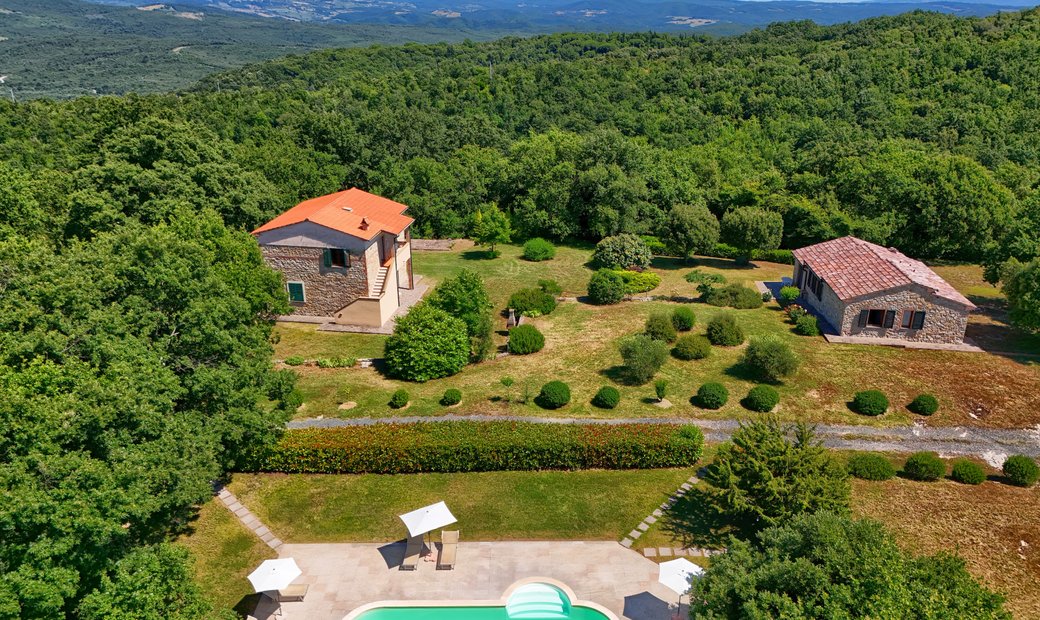 Antique Stone Cottage With Sea View And In Monteverdi Marittimo ...