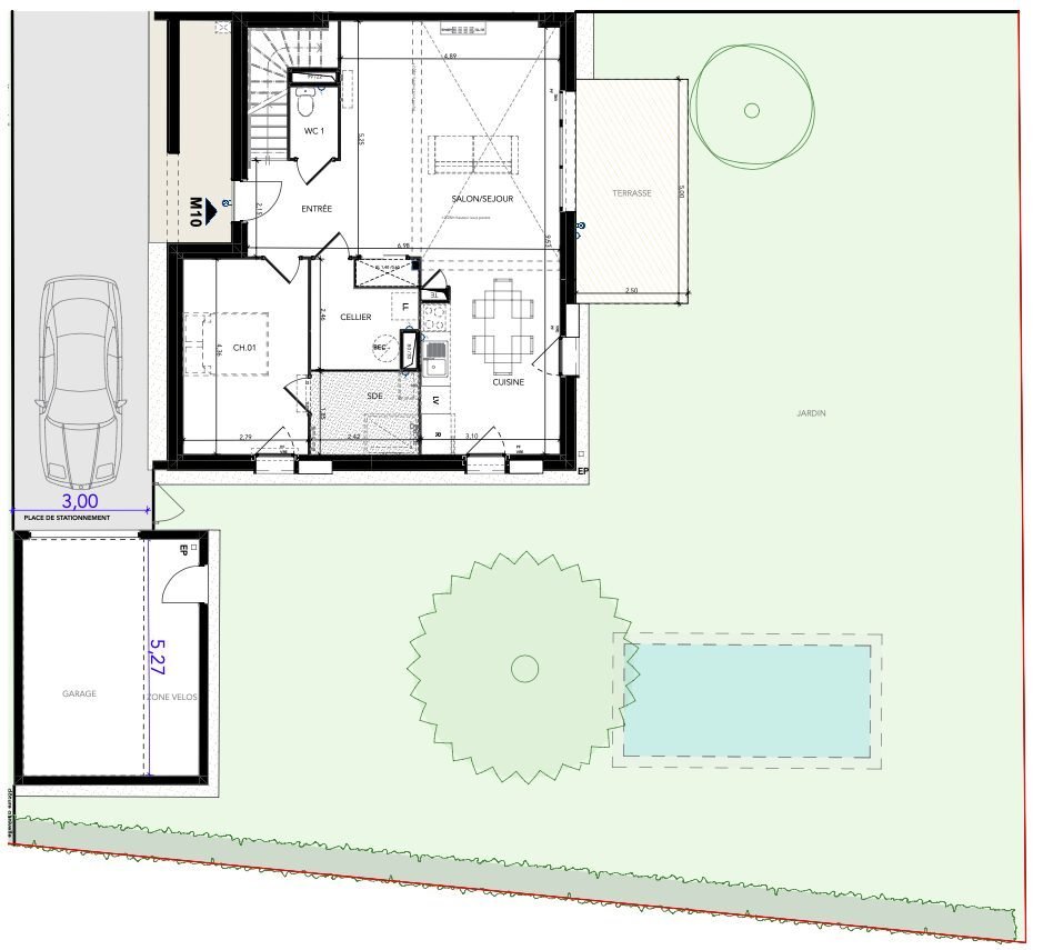 House in Centre-Ermitage, Le Bouscat, France 2 - 12848111