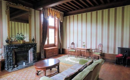 A Restored 17th Century Chateau With Outbuildings, A Garden, A Swimming Pool, A Secondary