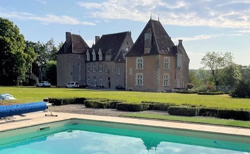 A Restored 17th Century Chateau With Outbuildings, A Garden, A Swimming Pool, A Secondary
