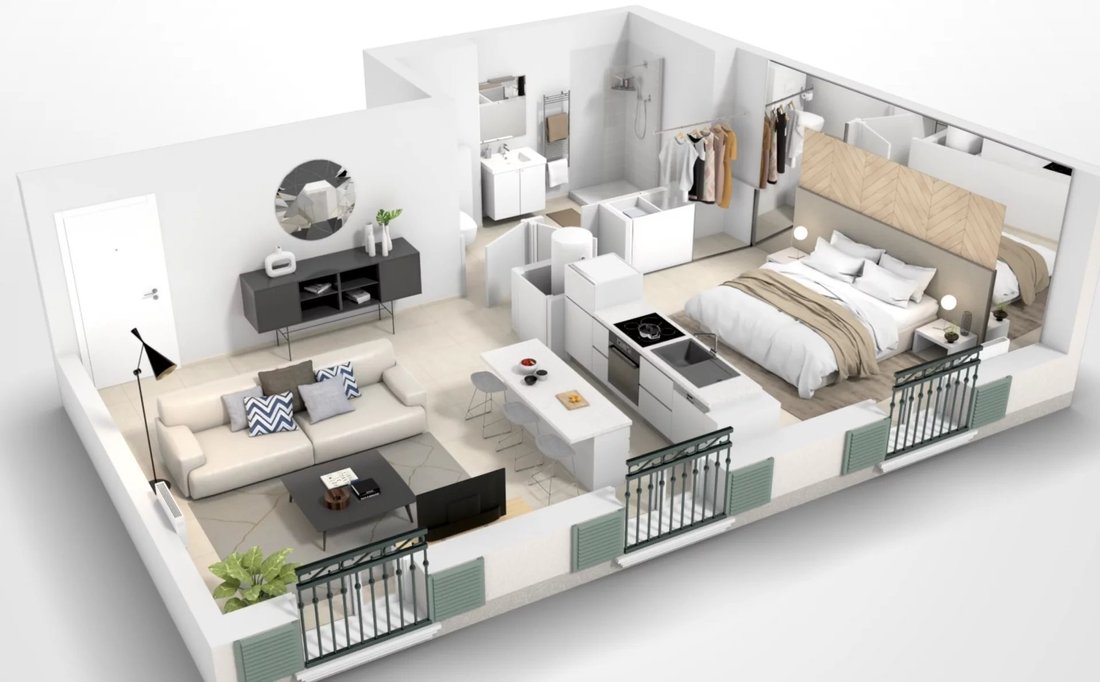 Apartment in Zone Ouest Urbaine, Saint-Tropez, France 5 - 14308497