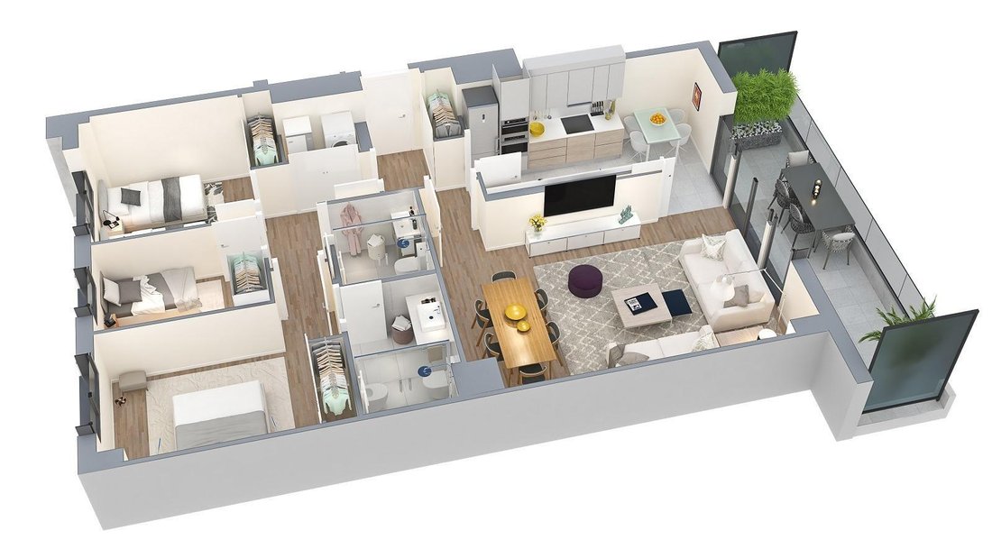 Apartment in Districte 5, Badalona, Spain 4 - 15192303