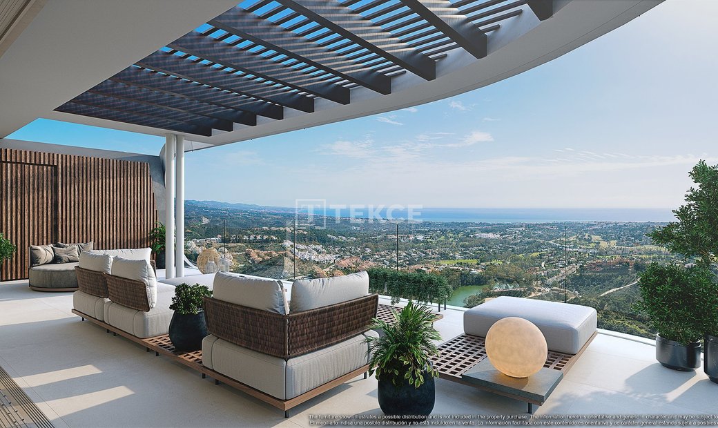 Photo inspiration: Fresh Look at Lake View Apartments In Country Club In Benahavis In Marbella