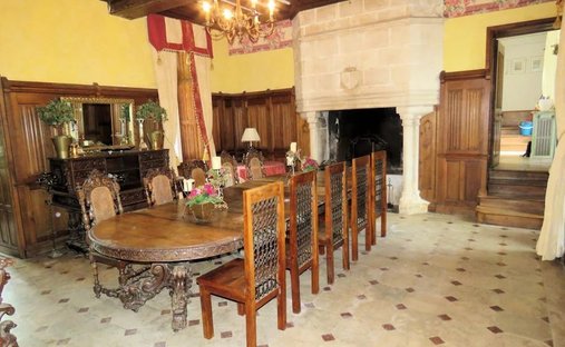 A Restored 17th Century Chateau With Outbuildings, A Garden, A Swimming Pool, A Secondary