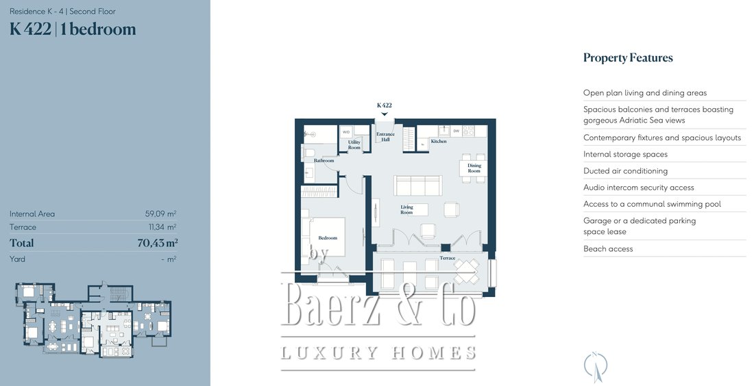 Apartment in Merdari, Herceg Novi Municipality, Montenegro 4 - 12837200