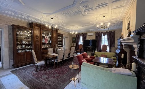 Magnificent Chateau In Burgundy Perfectly Maintained