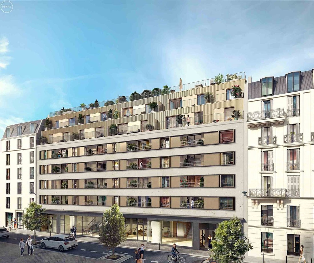Apartment in Clignancourt-Jules Joffrin, Paris 18e Arrondissement, Paris 4 - 14905691