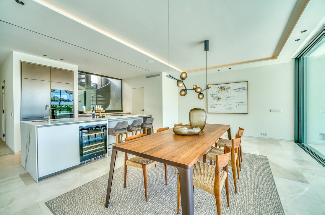 View of Southwest Facing New Build Penthouse In In Peguera, Balearic Islands ...