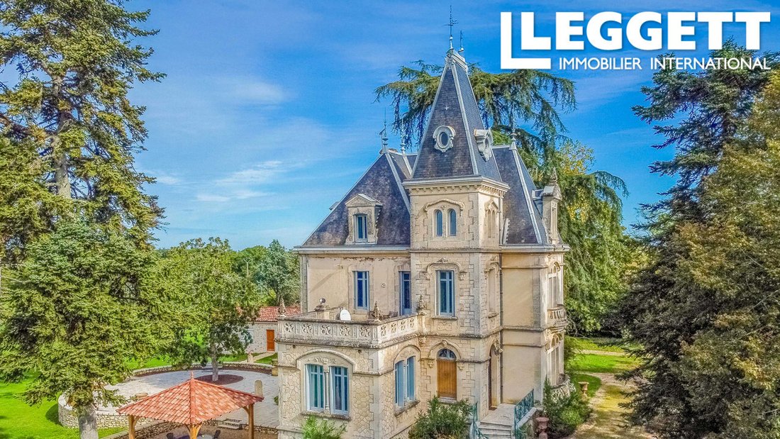 Le Rêve de Pierre: A 1901 Château Jewel in Nouvelle-Aquitaine’s Golden Light