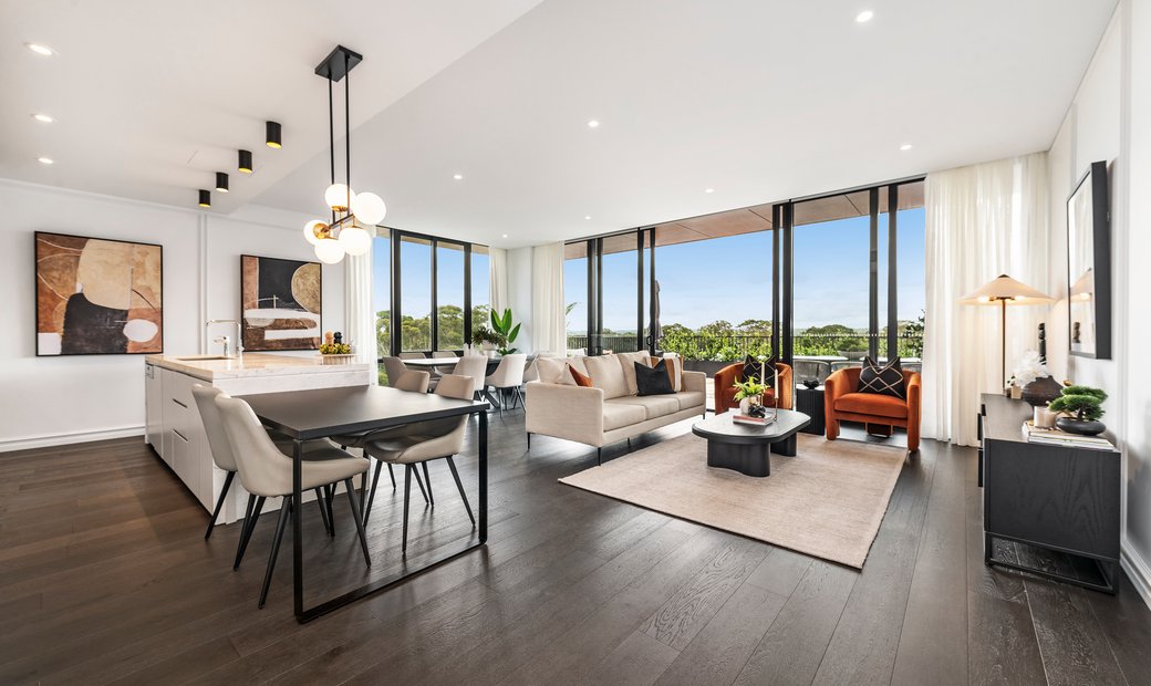 Photo inspiration: Penthouse Style Corner Apartment In Lane Cove New South Wales Photo Inspiration