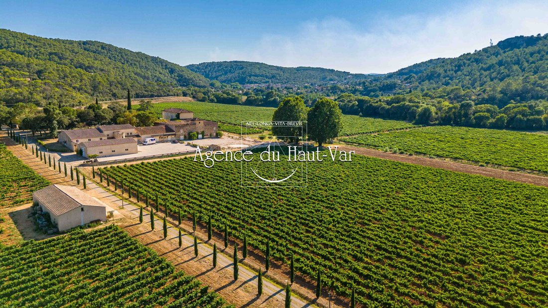A Provençal Crown: 18th-Century Bastide & 70-Hectare Vineyard Kingdom