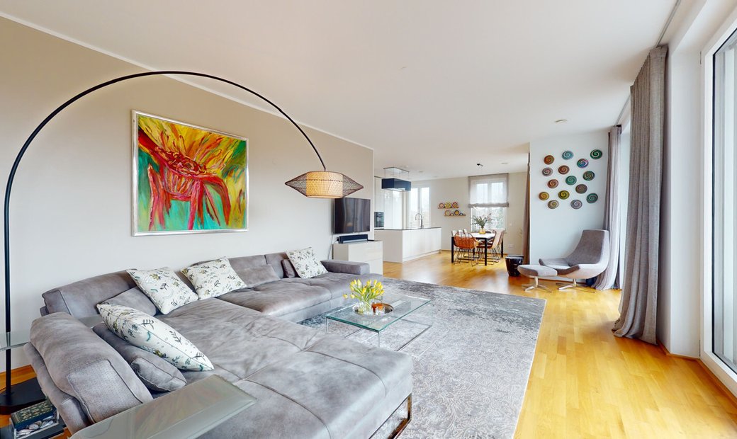 View of High Style: Design Lessons from 7 Modern Luxury Penthouses