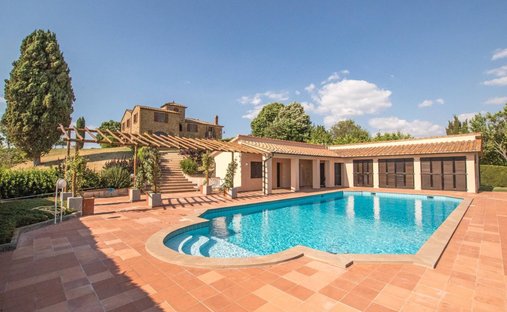 Villa en Pienza, Toscana, Italia 1
