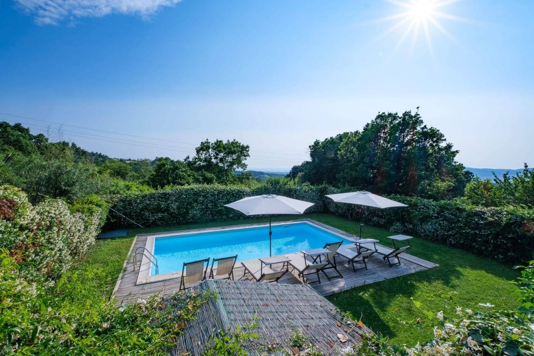 Villa a Castellina Marittima, Toscana, Italia 3 - 15233606