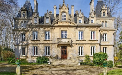 Castle in Bayeux, Normandy, France 1