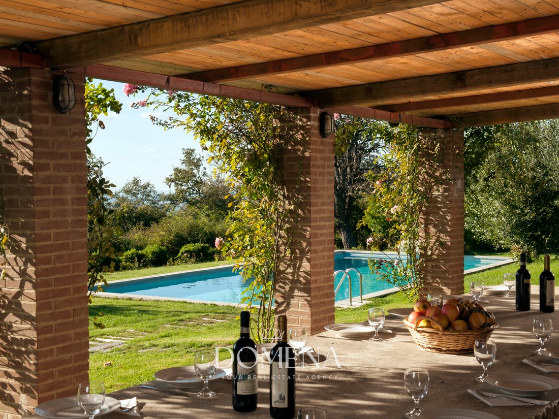 Villa a Sarteano, Toscana, Italia 1 - 15236529