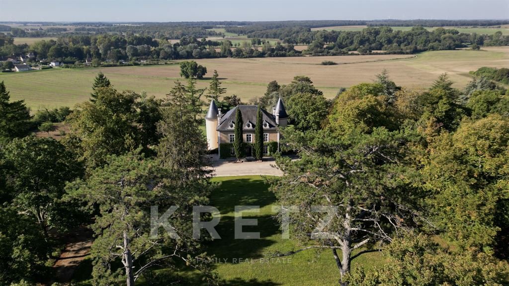 Whispers of the Cher: A 19th-Century Château’s Timeless Embrace Near Bourges
