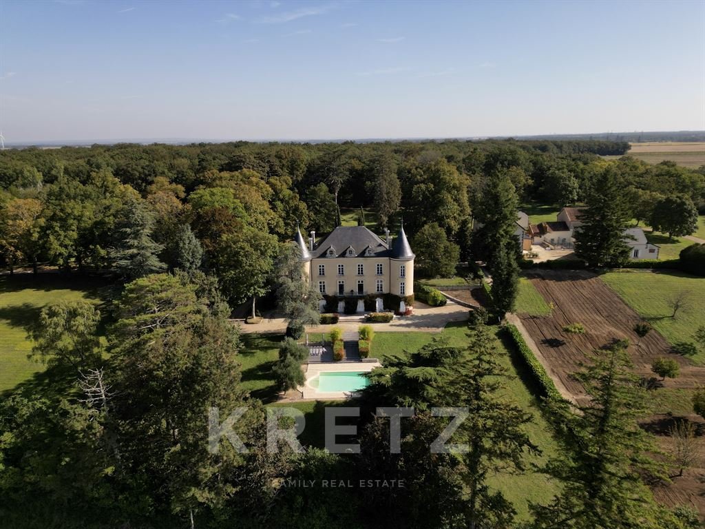 Whispers of the Cher: A 19th-Century Château’s Timeless Embrace Near Bourges