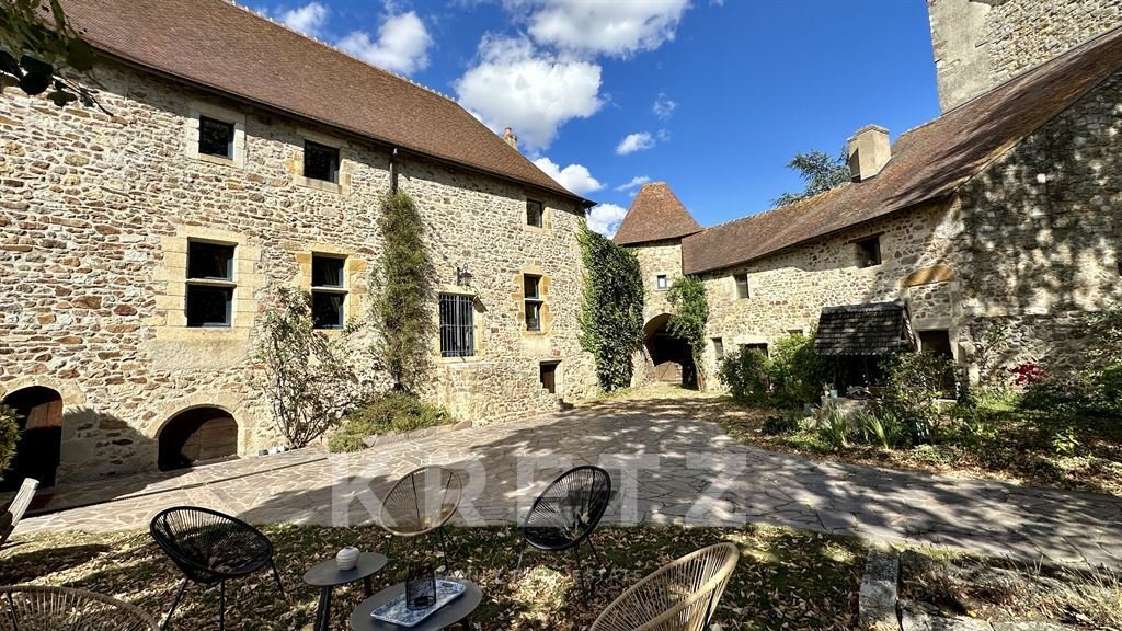 A 12th-Century Keep & 16th-Century Castle, Where Time Stands Still in Bourbonnais