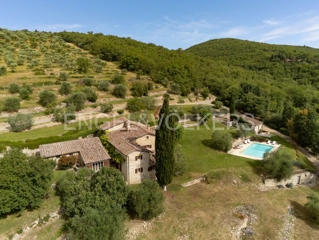 Maisons de campagne à Radda in Chianti, Toscane, Italie 3 - 14386756