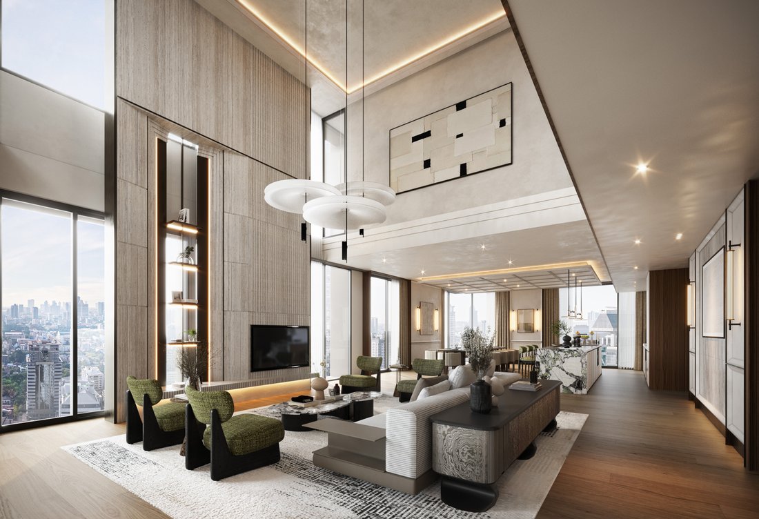 Penthouse in Bangkok, Krung Thep Maha Nakhon, Thailand 5 - 15254080
