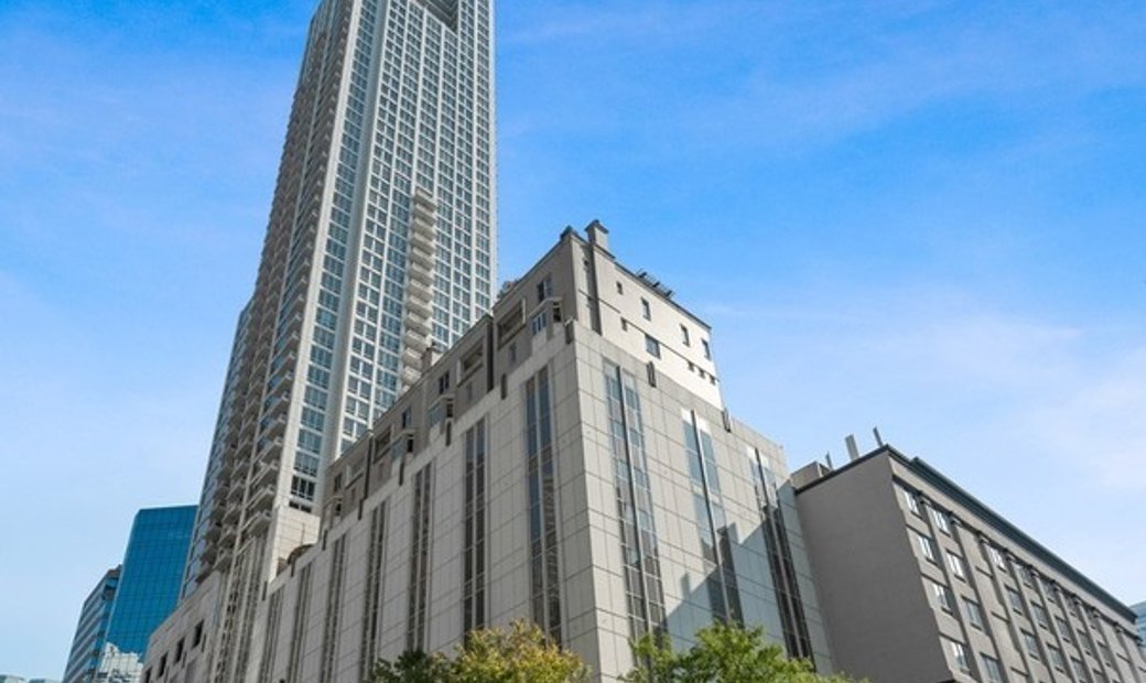 View of Penthouse Living With Panoramic Views In Chicago, Illinois, United ...
