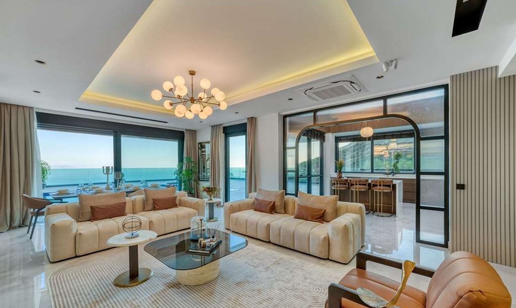 Forsale 4+1 Vip++ Villa Full Sea View Alanya/Bektas In Antalya, Türkiye ...
