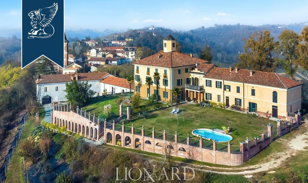 Castle for Sale in Piedmont, Italy