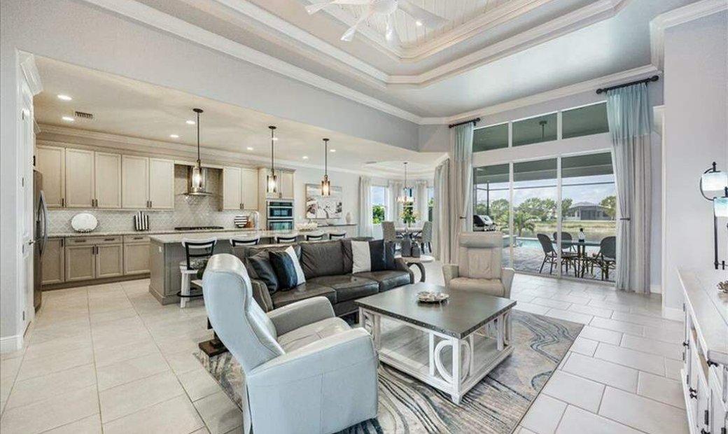 Exceptional Home In Azure At Hacienda Lakes In Naples, Florida, United