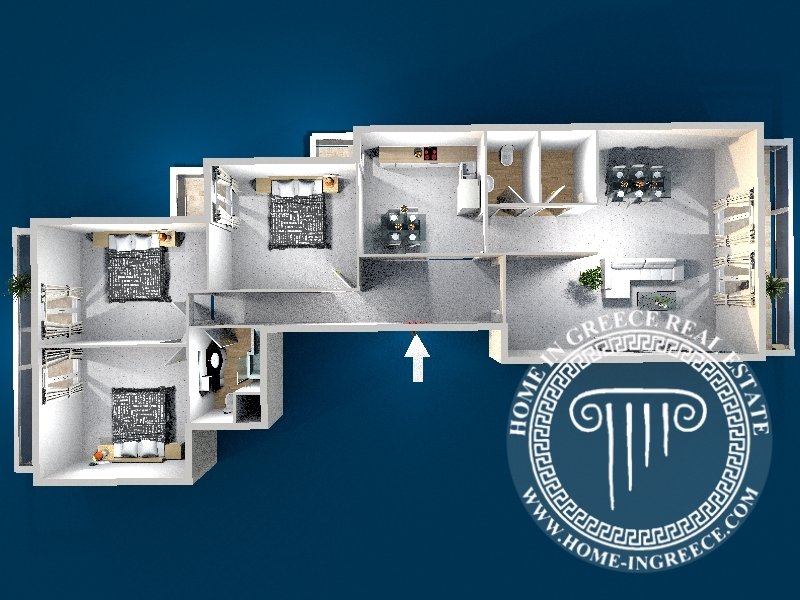 Apartment in 1st District of Thessaloniki, Thessaloniki, Greece 2 - 14260286
