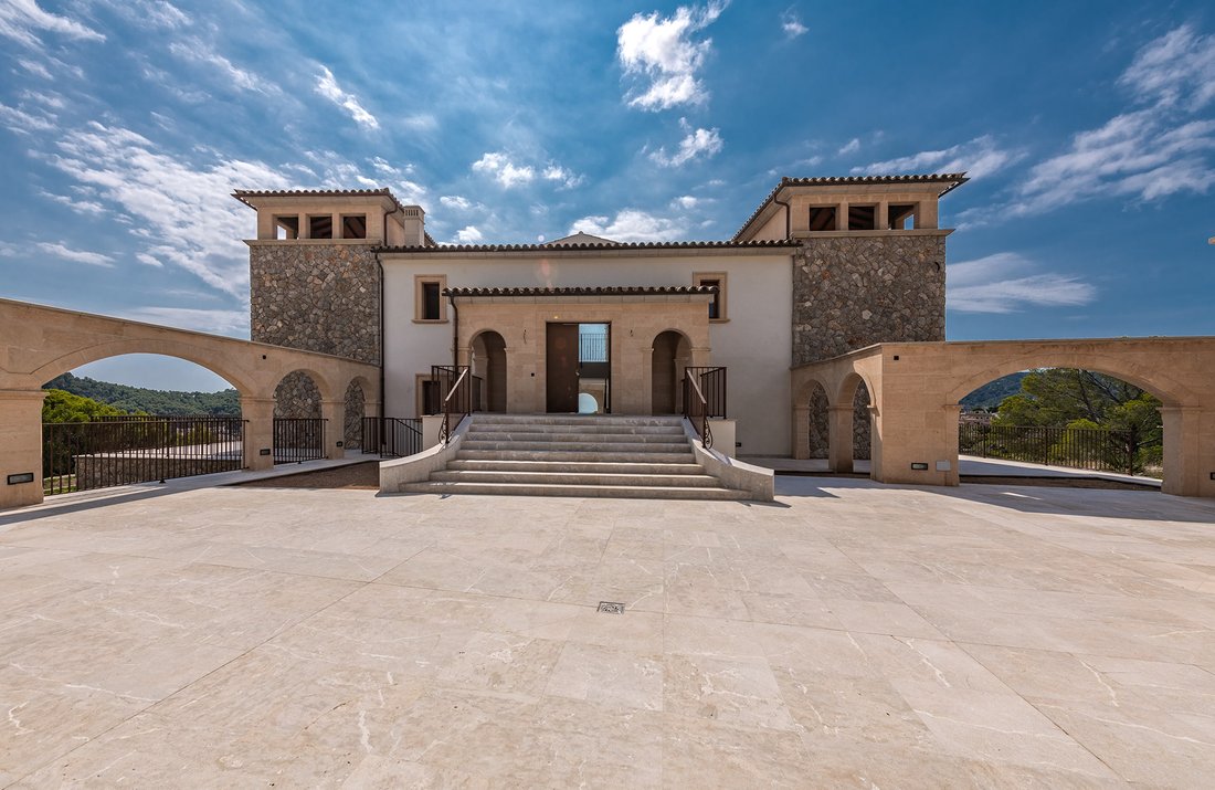 Estate With Amazing Panorama Views In Es Camp De Mar, Balearic Islands ...