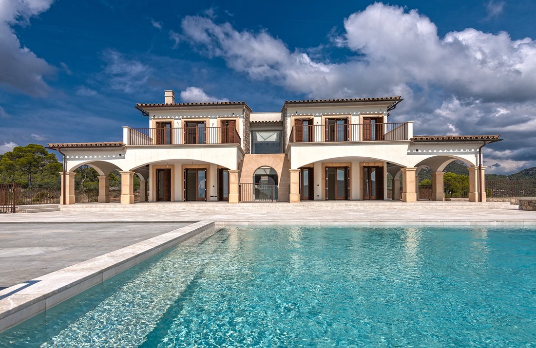 Estate With Amazing Panorama Views In Es Camp De Mar, Balearic Islands ...