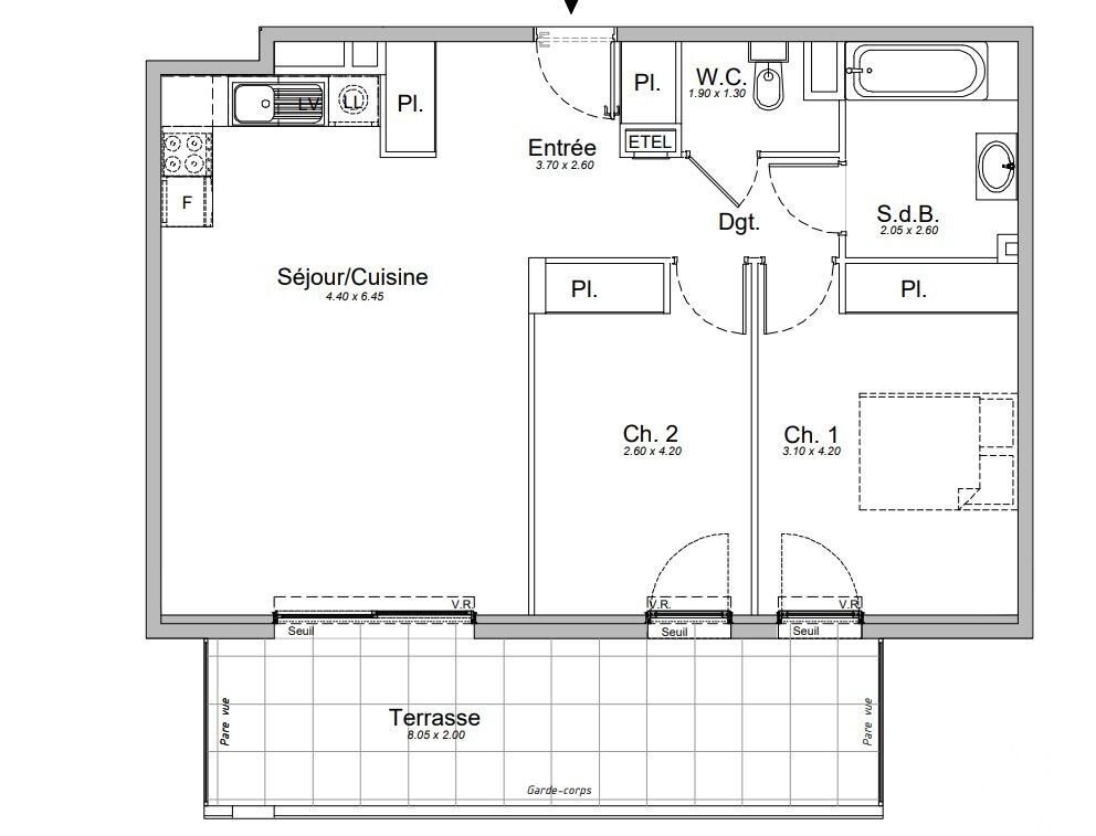 Apartment in Saint-Laurent-du-Var, Provence-Alpes-Côte d'Azur, France 5 - 15284182