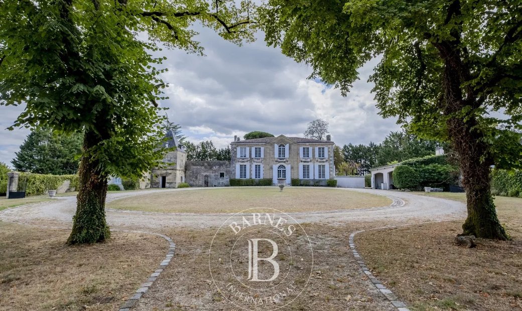 Léognan Xviiith Century Castle Annex Park Swimming Pool Tennis