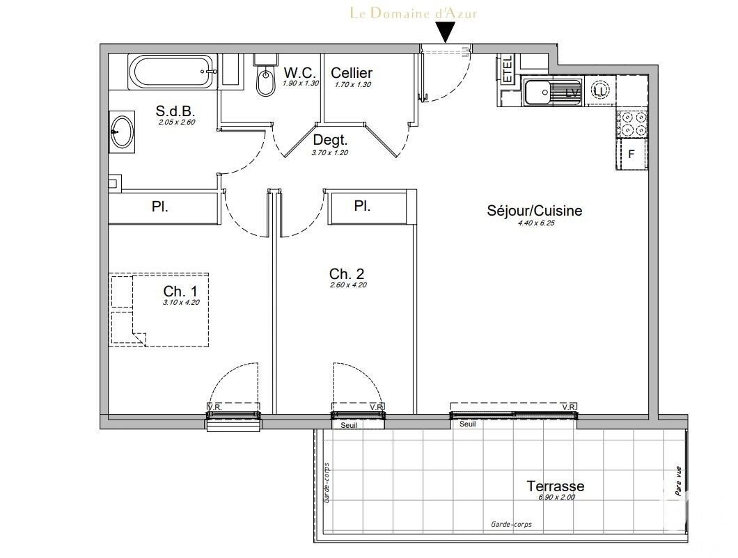 Apartment in Saint-Laurent-du-Var, Provence-Alpes-Côte d'Azur, France 2 - 15284245