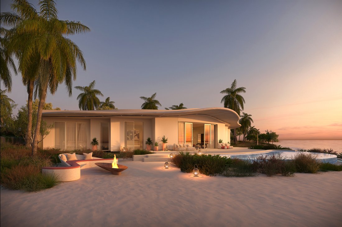 Contemporary Beach Villa With Private Pool In Red Sea, Saudi Arabia For