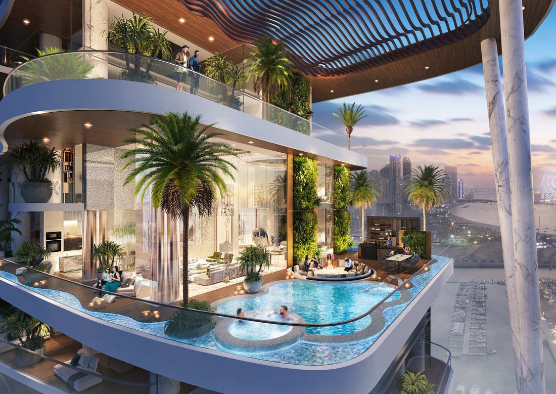 Apartment in Dubai Harbour, Dubai, United Arab Emirates 1 - 15287604