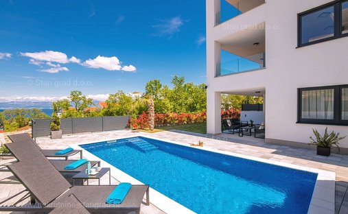 Apartment in Malinska, Primorje-Gorski Kotar County, Croatia 1