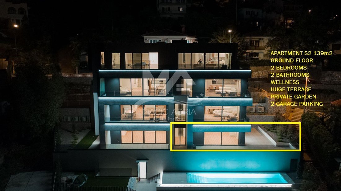 Apartment in Grad Opatija, Primorje-Gorski Kotar County, Croatia 2 - 15102664