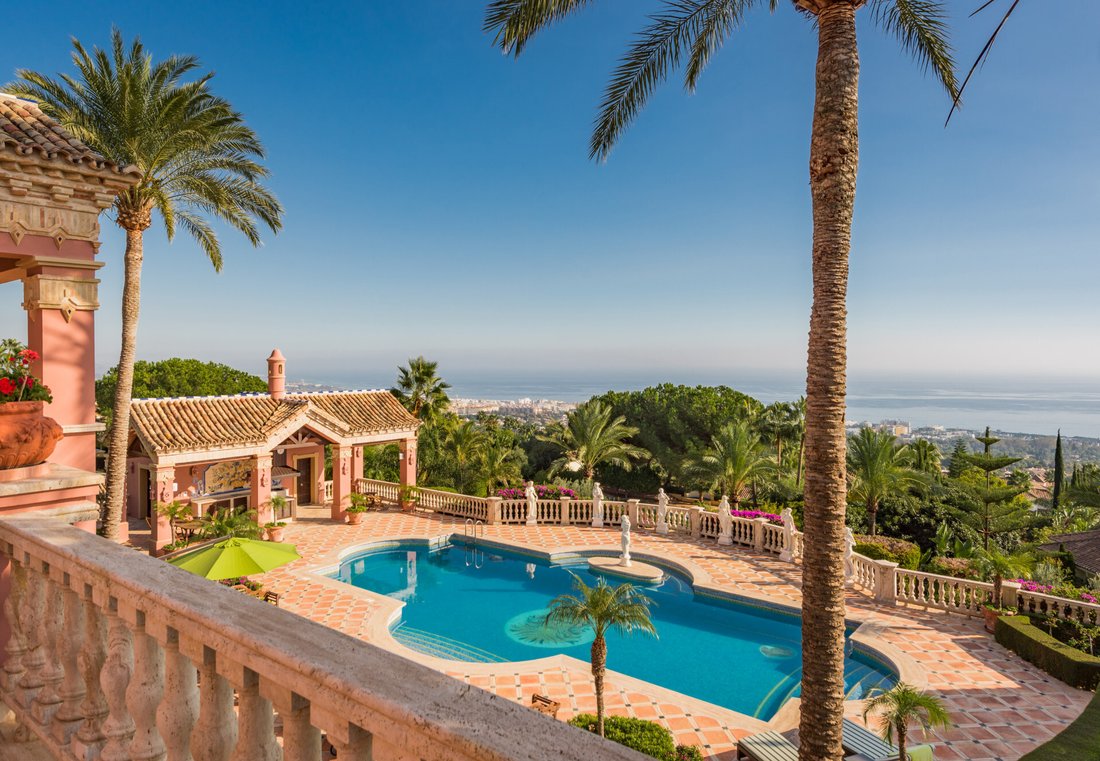 Exceptional Mansion With Breathtaking Sea Views In Marbella, Andalusia ...