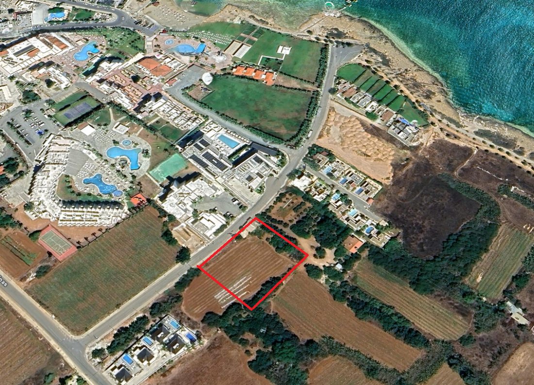 Terreno a Protaras, Distretto di Famagosta, Cipro 1 - 15302764