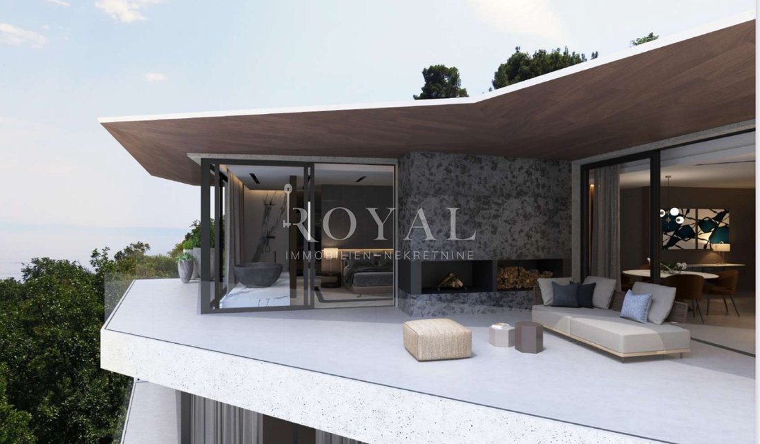 Apartment in Grad Opatija, Primorje-Gorski Kotar County, Croatia 1 - 15303002