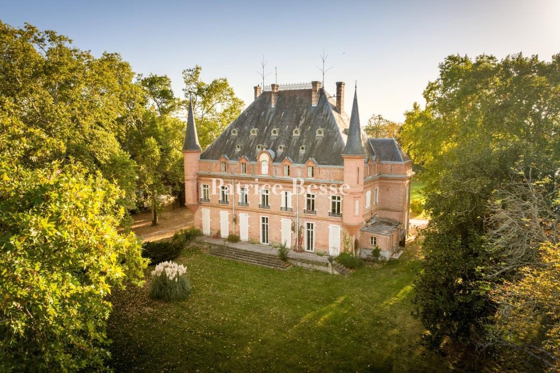 Whispers of the Past: A 19th-Century Château’s Timeless Embrace Near Toulouse