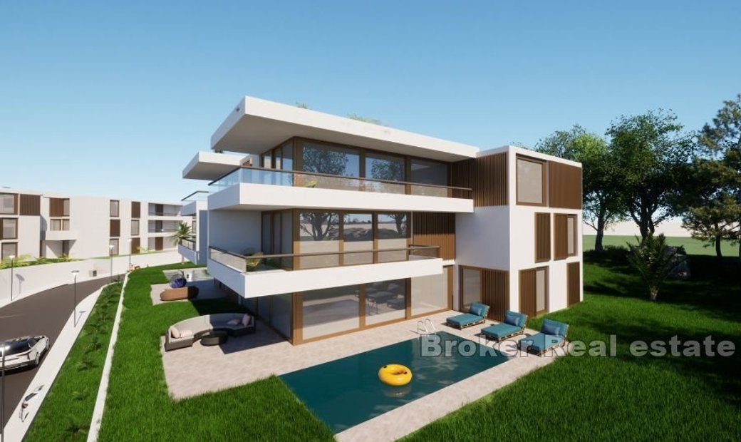 Spli Pool Luxury New Building With Swimming Pool In Sucidar, Split, Split ...