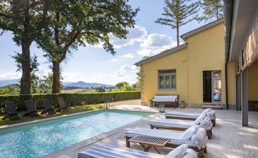 Villa a San Casciano dei Bagni, Toscana, Italia 1