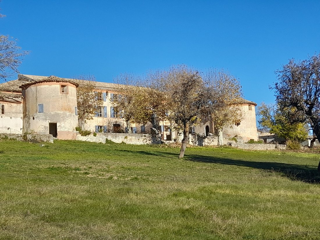 A Crown of Stone & Sky: 17th-Century Provence Castle Whispering to the Alps