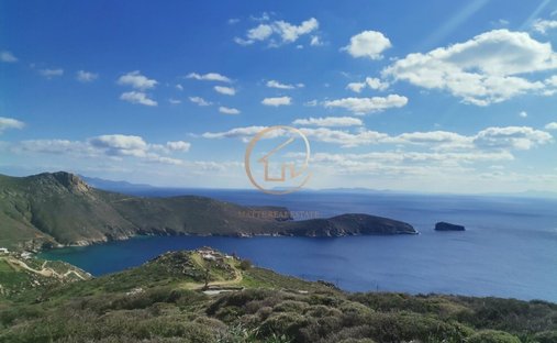 Terrain en Cyclades, Aegean, Grèce 1