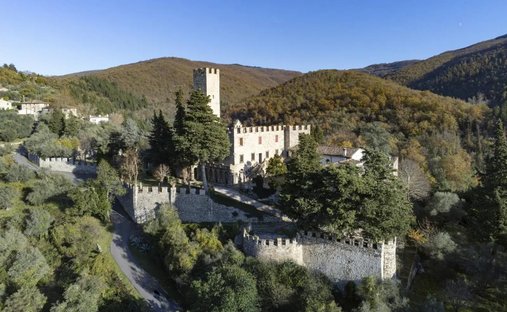 Castillo en Croci di Calenzano, Toscana, Italia 1