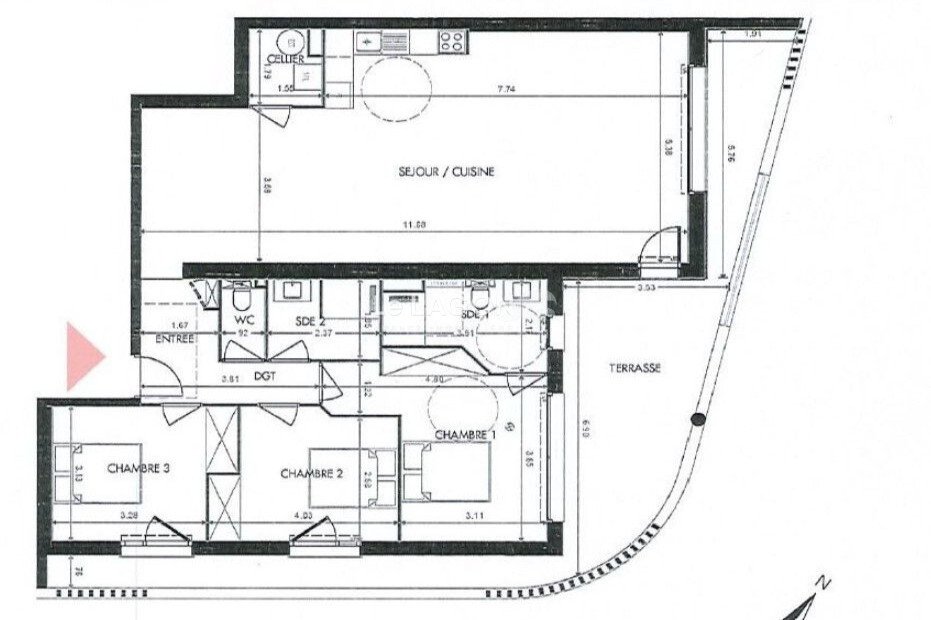 Apartment in Zone Plage, Saint-Cyprien, France 4 - 15317556